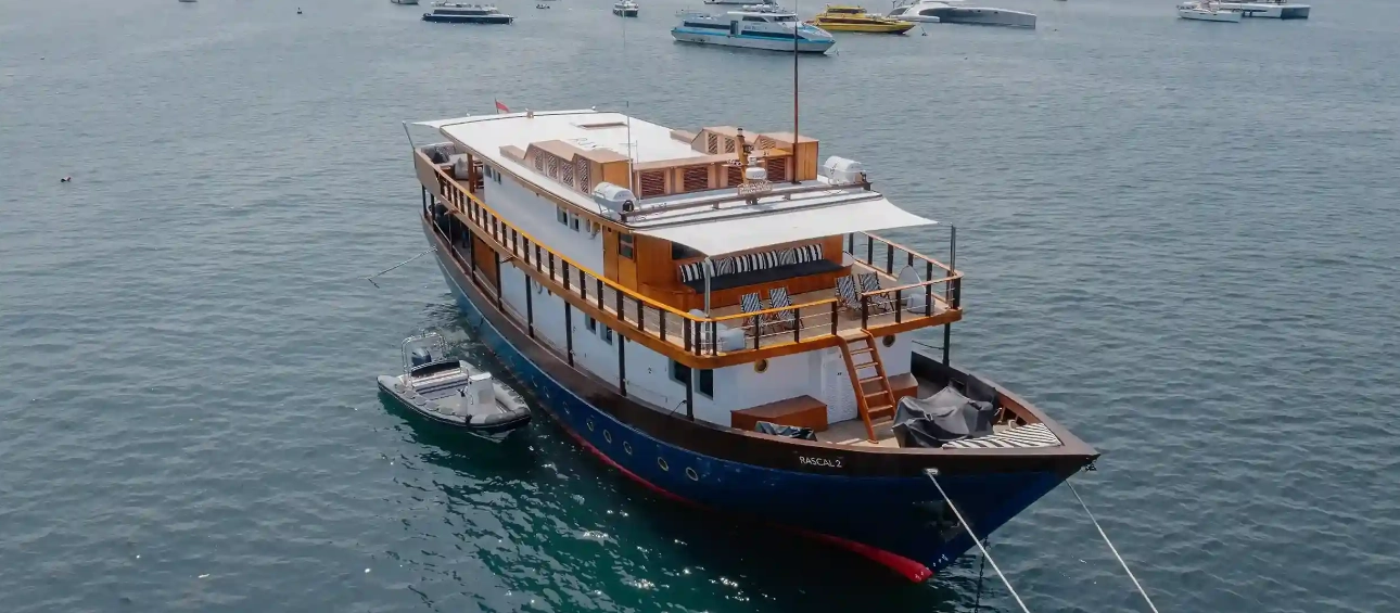 Island Rascal Rascal Luxury Phinisi Boat Yacht Charter Komodo Island 2025 - Phinisea