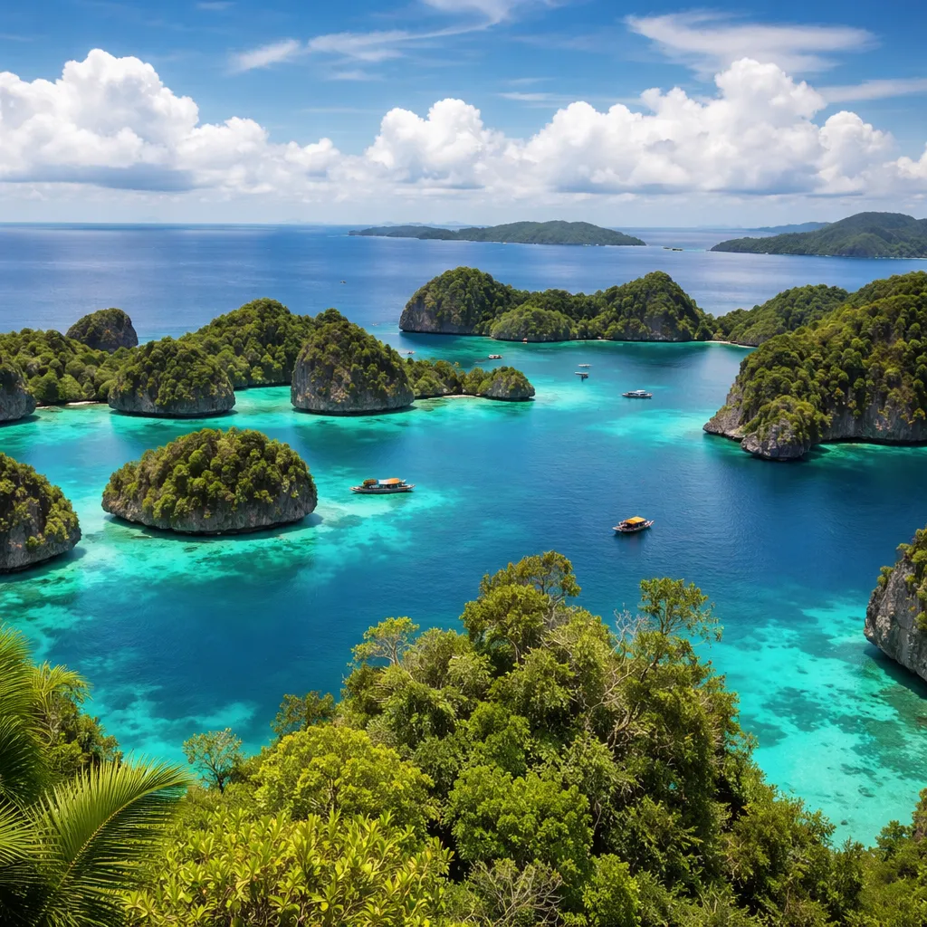 Raja Ampat 5-day 4-night tour package Piaynemo viewpoint - phinisea.com