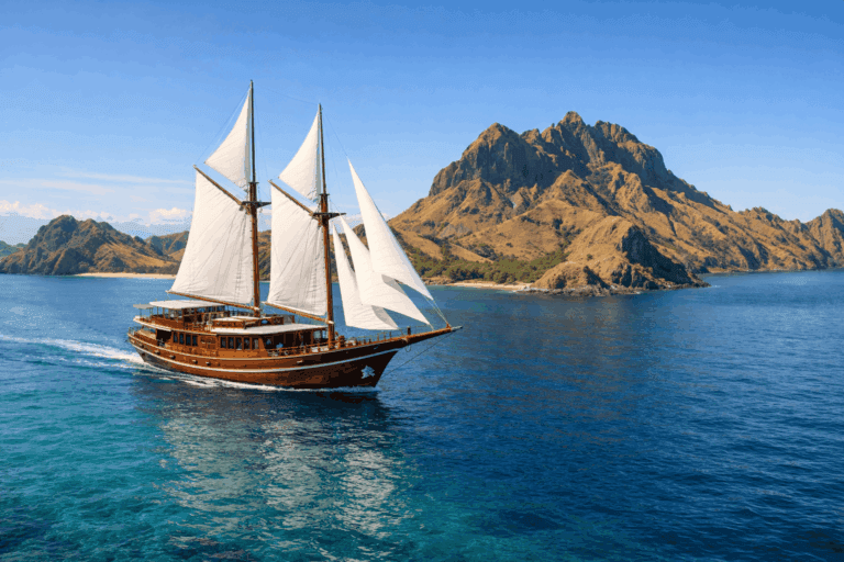 Private Labuan Bajo Tour sailing through Komodo National Park