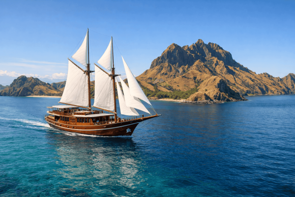 Private Labuan Bajo Tour sailing through Komodo National Park
